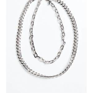 NEW EKLEXIC cash necklace in silver